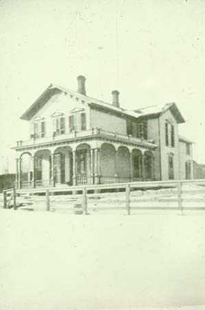 Photo of London Road residence in the 1870's Localhousephoto